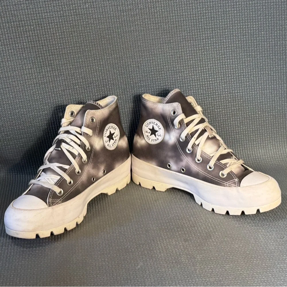 Converse Chuck Taylor All Star Lugged High Platform Shoes Storm Wind Women Sz‎ 8